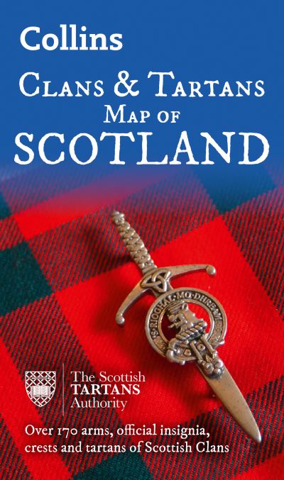 Collins Scotland Clans and Tartans Map