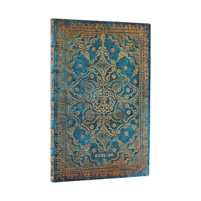 2026 Azure (Equinoxe) Maxi 18-Month Vertical Softcover Flexi Dayplanner 2025-202