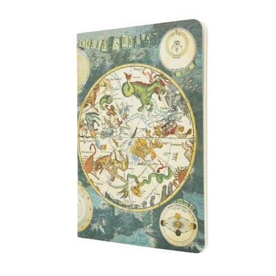 Celestial Planisphere A5 Lined (Early Cartography) Cahier