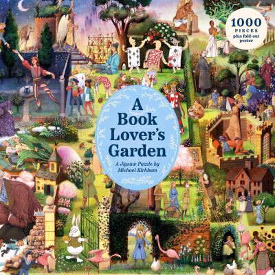 A Book Lover's Garden: A 1000 Piece Puzzle