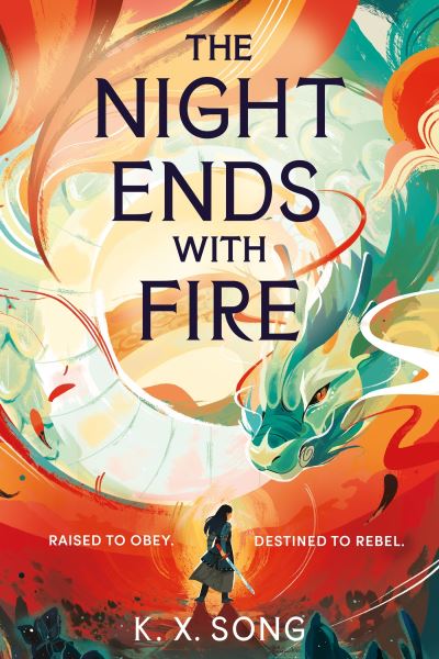 The night ends with fire