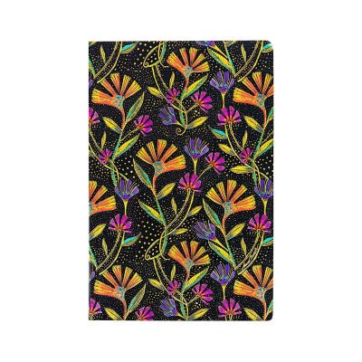 Wild Flowers (Playful Creations) Mini Lined Softcover Flexi Journal (Elastic Ban