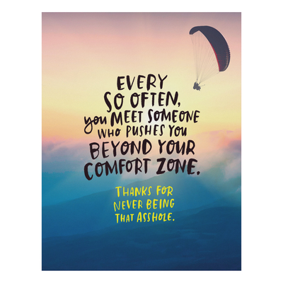 Card: Comfort Zone