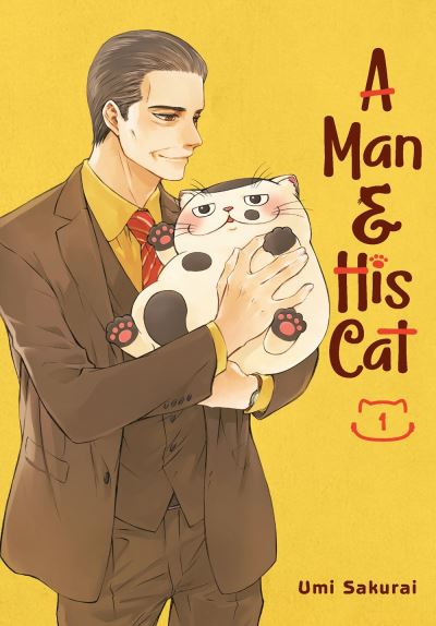 A man and his cat. 1