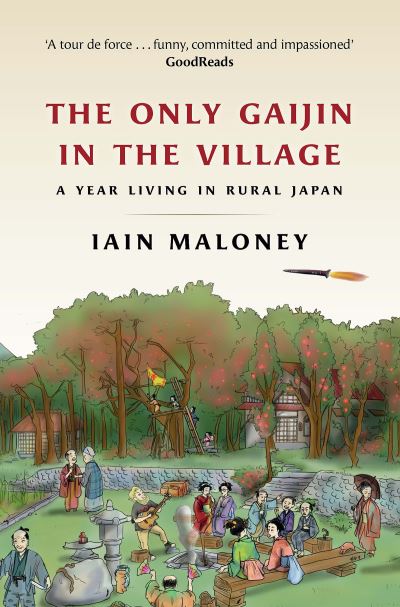 The only gaijin in the village