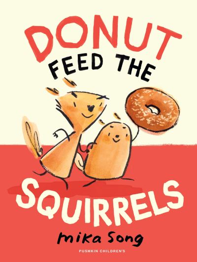Donut feed the squirrels