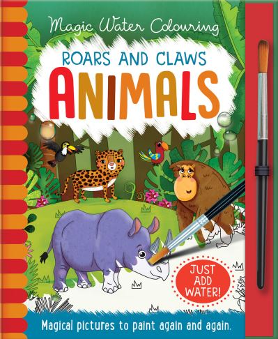 Roars and Claws - Animals, Mess Free Activity Book