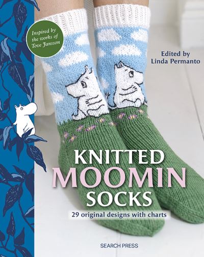Knitted Moomin socks