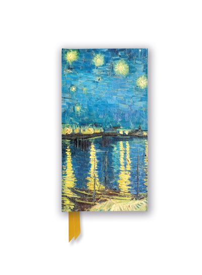 Van Gogh: Starry Night Over the RhôNe (Foiled Slimline Journal)