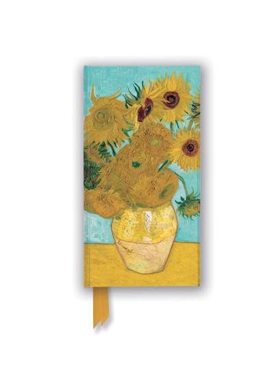 Vincent Van Gogh: Sunflowers (Foiled Slimline Journal)