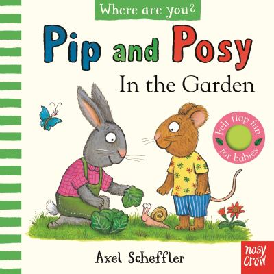 Pip and Posy in the garden