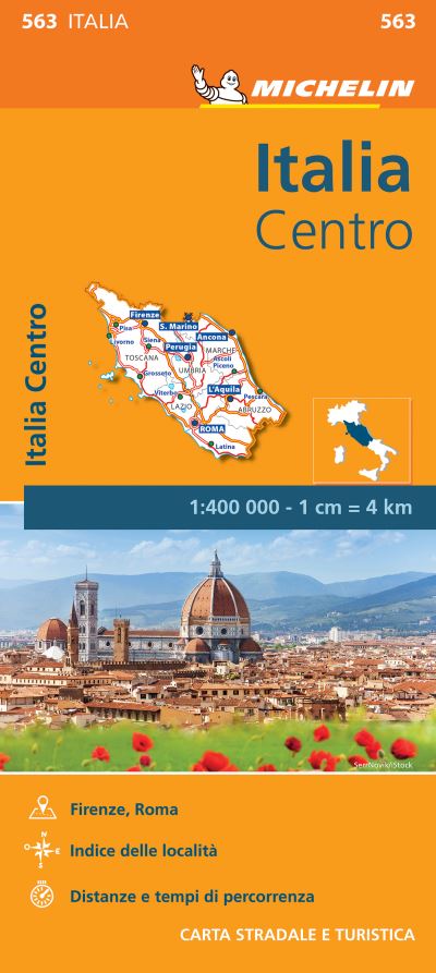 Italia Centro REGIONAL Map 563