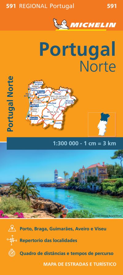 Portugal Norte REGIONAL Map 591