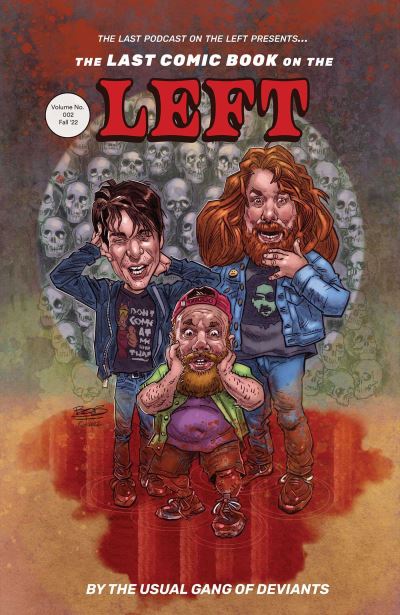 The last comic book on the left. Volume 2