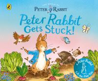 Peter Rabbit gets stuck!