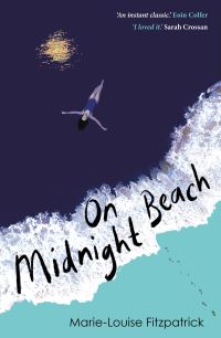 On midnight beach