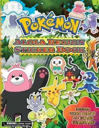 PokÃ©Mon Alola Region Sticker Book