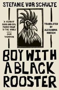 Boy With a Black Rooster