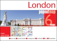 London PopOut Map – 3 Pop Up Maps in 1 Pocket Size Format